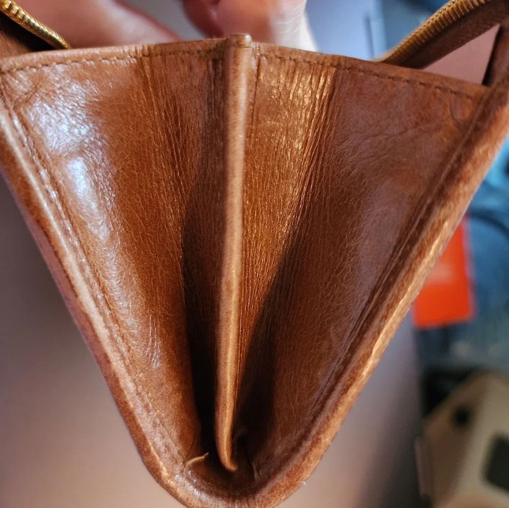 Preowned Miu Miu brown wallet with‎ COA